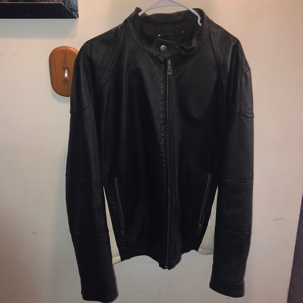 Genuine Leather Men’s Jacket